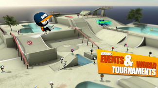 Stickman Skate Battle screenshot 3