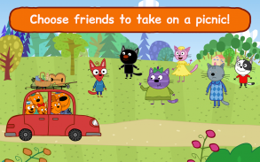 Kid-E-Cats: Picnic with Three Cats・Kitty Cat Games screenshot 18