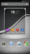 Silver Brushed for Xperia screenshot 3