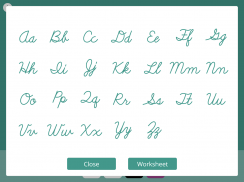 Learn Cursive Writing screenshot 2