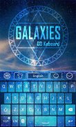 Galaxies GO Keyboard Theme screenshot 2