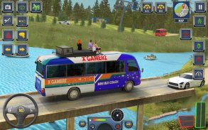 Minibus Driving Coach Bus Game screenshot 2