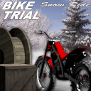 Bike Trial Snow Ride Icon