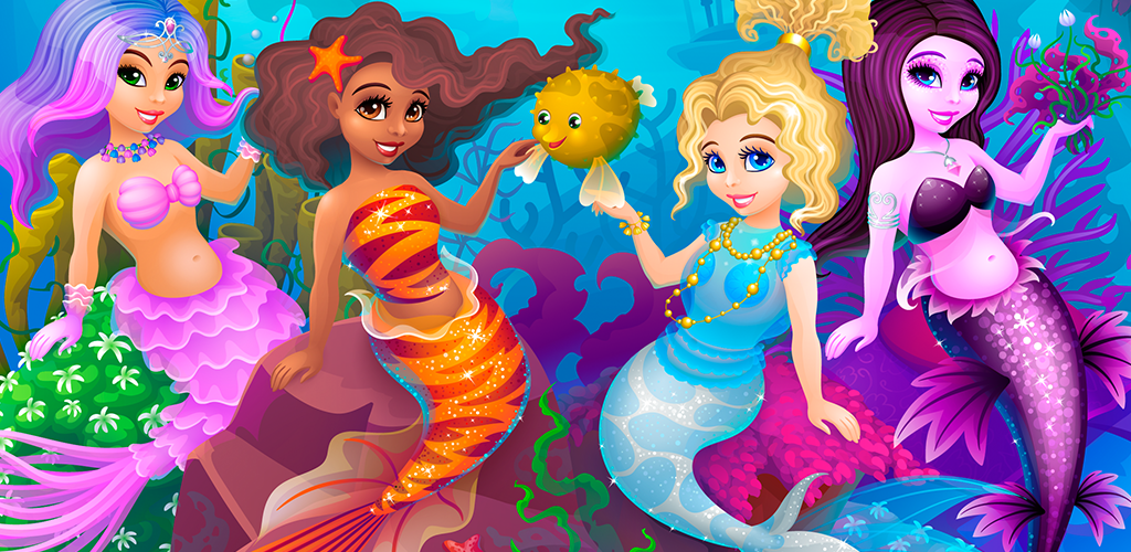 Sereia jogo para meninas - Para todas as meninas que desejam ser tão lindas  quanto uma sereia!::Appstore for Android