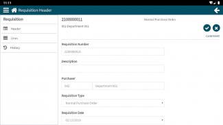 Epicor iScala Requisition screenshot 0