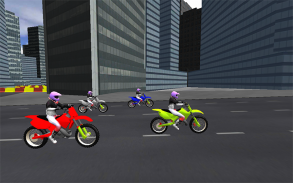 cidade de corrida de moto 3D screenshot 4