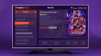 Purple Easy - IPTV Player screenshot 1