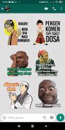 Stiker WA Perang Gambar Lucu Meme WAStickerApps screenshot 3