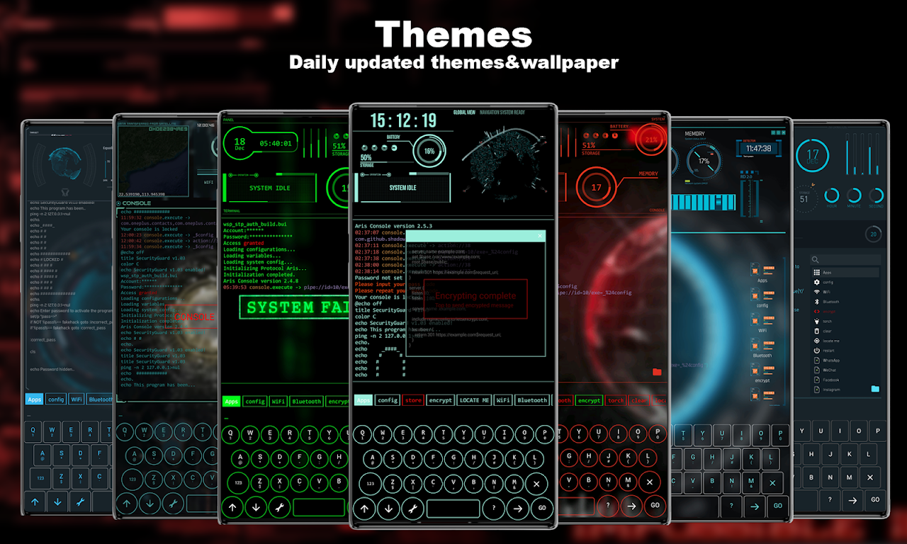 Hacker Theme - Aris Launcher - Загрузить APK для Android | Aptoide