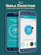 Qibla Kompass - Qibla Richtung und Gebetszeiten screenshot 2