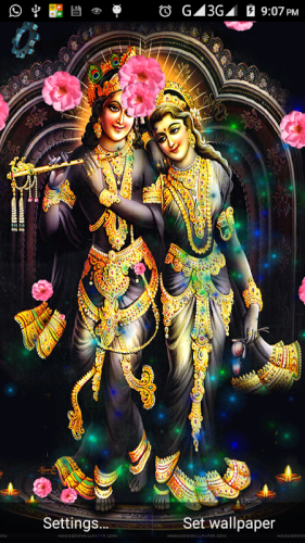 3d Radha Krishna Wallpaper For Android Image Num 1