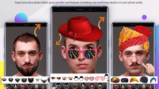 Face Changer Photo Editor : Facial Hair screenshot 1