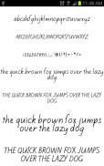 Write Fonts FlipFont gratis screenshot 2