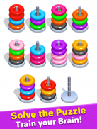 Color Hoop Sort - Hoop Stack screenshot 1