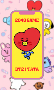 BTS 2048 BT21 Game screenshot 0