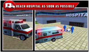 City Ambulance Rescue Drive 3d screenshot 4