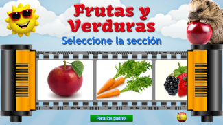 Frutas y Verduras para Niños screenshot 0