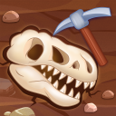Digging Dino Fossil Games Icon