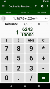 Decimal to Fraction Calculator screenshot 3