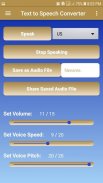 Text to Speech Converter - TTS - by SoftHold screenshot 6