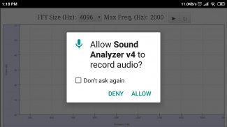 Sound Spectrum Analyzer screenshot 0