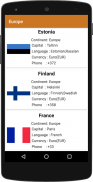 World Flag Quiz & Country Capital Currency Info screenshot 3