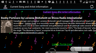 Wicca Radio International screenshot 3