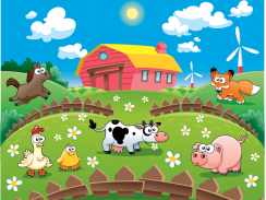 Farm animals for kids HD Lite screenshot 0