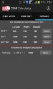 CBM Calculator screenshot 3