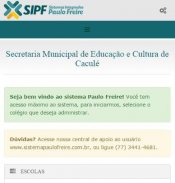 Gestão Escolar - SIPF2 screenshot 0