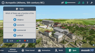 Akropolisz oktatási 3D-jelenet screenshot 18