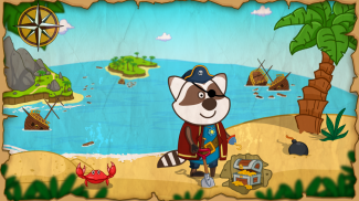 बच्चों के लिए खेल समुद्री डाकू screenshot 1