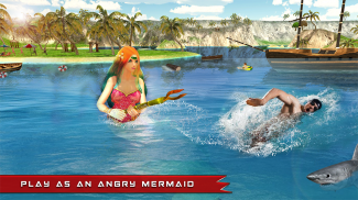 Mermaid Simulator 3D - Sea Animal Attack Games screenshot 9