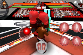 वर्चुअल मुक्केबाजी 3 डी का खेल screenshot 1