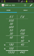 Bridge Score – rubber bridge screenshot 3