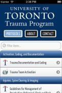 U of T Trauma Protocols screenshot 0