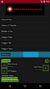 Diablo II Attack Speed Calculator screenshot 7