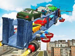 Flying Car Transport Truck 3D screenshot 3