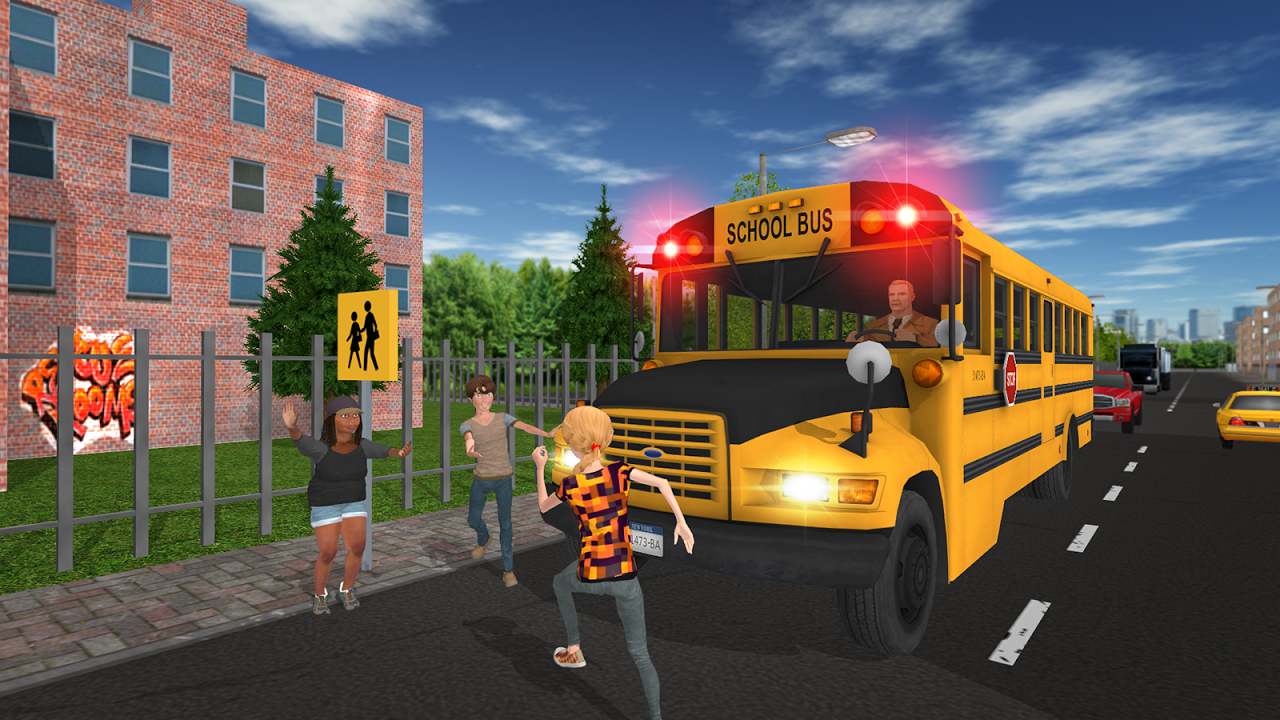 Download do APK de simulador de ônibus escolar 3D para Android