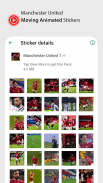 Animated Manchester United Stickers for WhatsApp screenshot 0