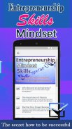 Entrepreneurship Skills Mindset and Concepts screenshot 2