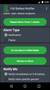Full Battery Notifier screenshot 2