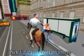 transporte de passageiros de cavalos montados screenshot 6
