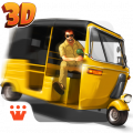 crazy auto traffic racer icon