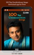 100 Top Unnikrishnan Songs screenshot 4