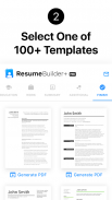 Resume Builder App Free - PDF Templates & CV Maker screenshot 2