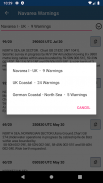 Navarea Warnings (Navtex) screenshot 6