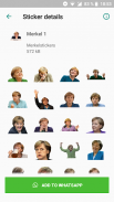 Angela Merkel Sticker für What screenshot 0