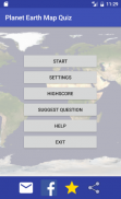 Planet Earth Map Quiz screenshot 2