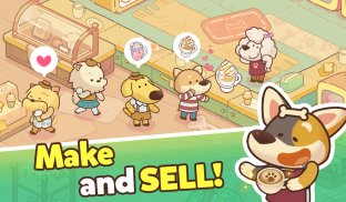 Dog Cafe Tycoon screenshot 1